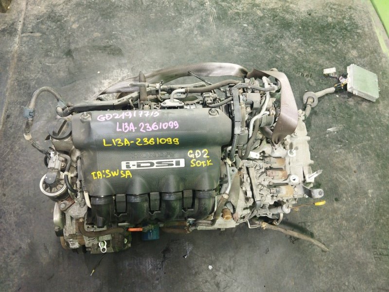 Двигатель Honda Fit GD2 L13A (б/у)