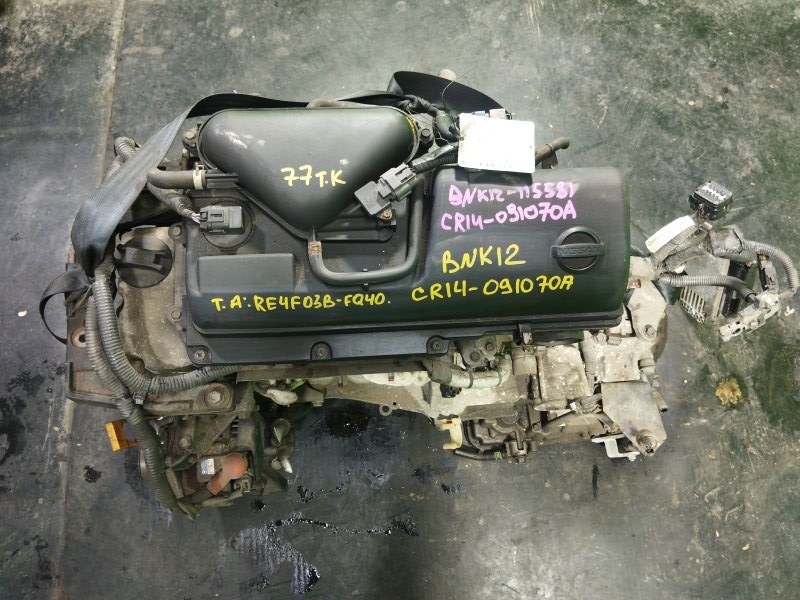 Двигатель Nissan March BNK12 CR14-DE (б/у)