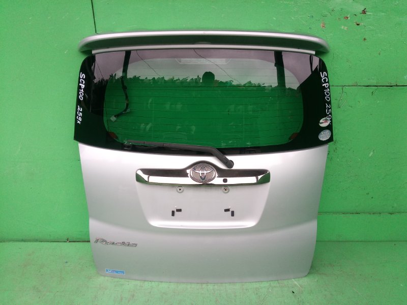 Дверь задняя Toyota Ractis SCP100 (б/у)
