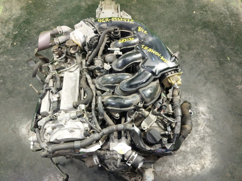 Двигатель TOYOTA MARK X GRX135 4GR-FSE (б/у)