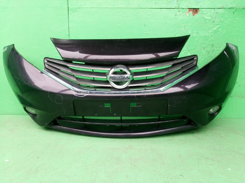 Бампер Nissan Note NE12 передний (б/у)