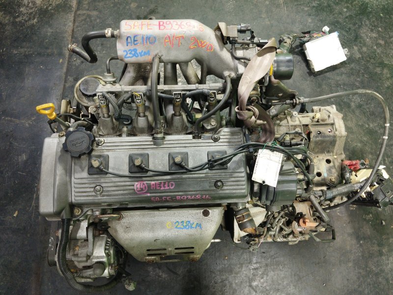 Двигатель Toyota Corolla AE110 5A-FE (б/у)