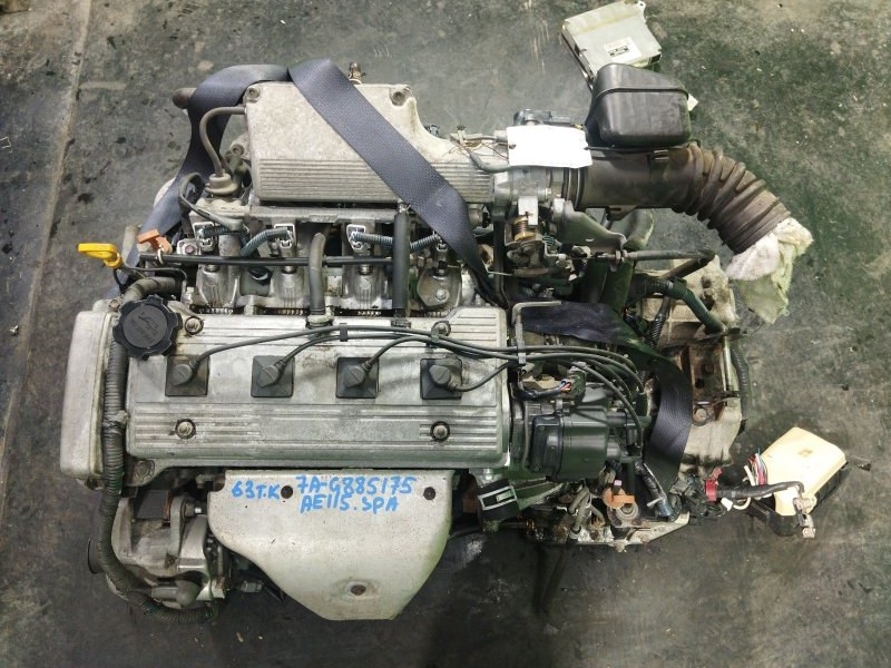 Двигатель Toyota Spacio AE115 7A-FE (б/у)