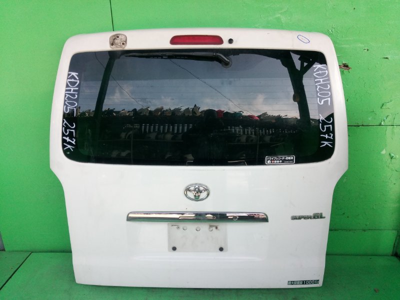 Дверь задняя Toyota Hiace KDH205 (б/у)