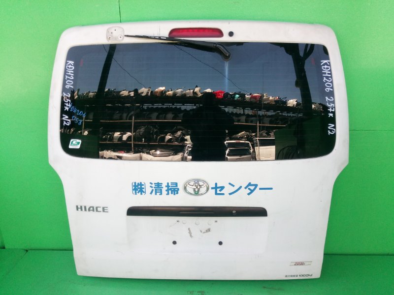 Дверь задняя Toyota Hiace KDH206 (б/у) #-2