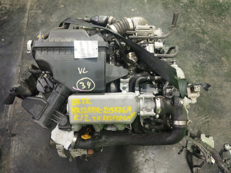 Двигатель NISSAN NOTE E12 HR12-DDR (б/у)