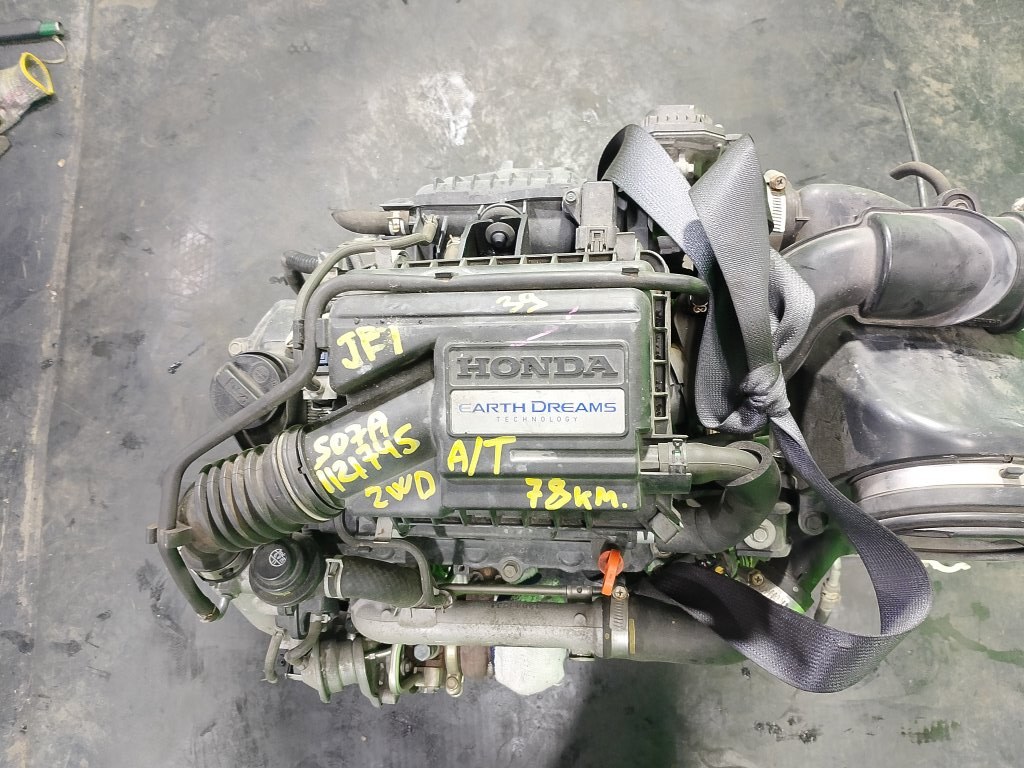 Двигатель HONDA N-WGN JF1 S07A-T (б/у)