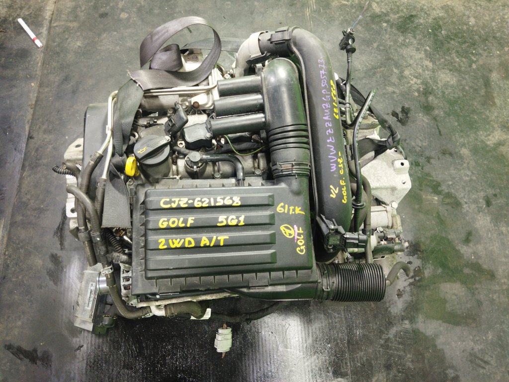 Двигатель VOLKSWAGEN GOLF 5G1 CJZ (б/у)
