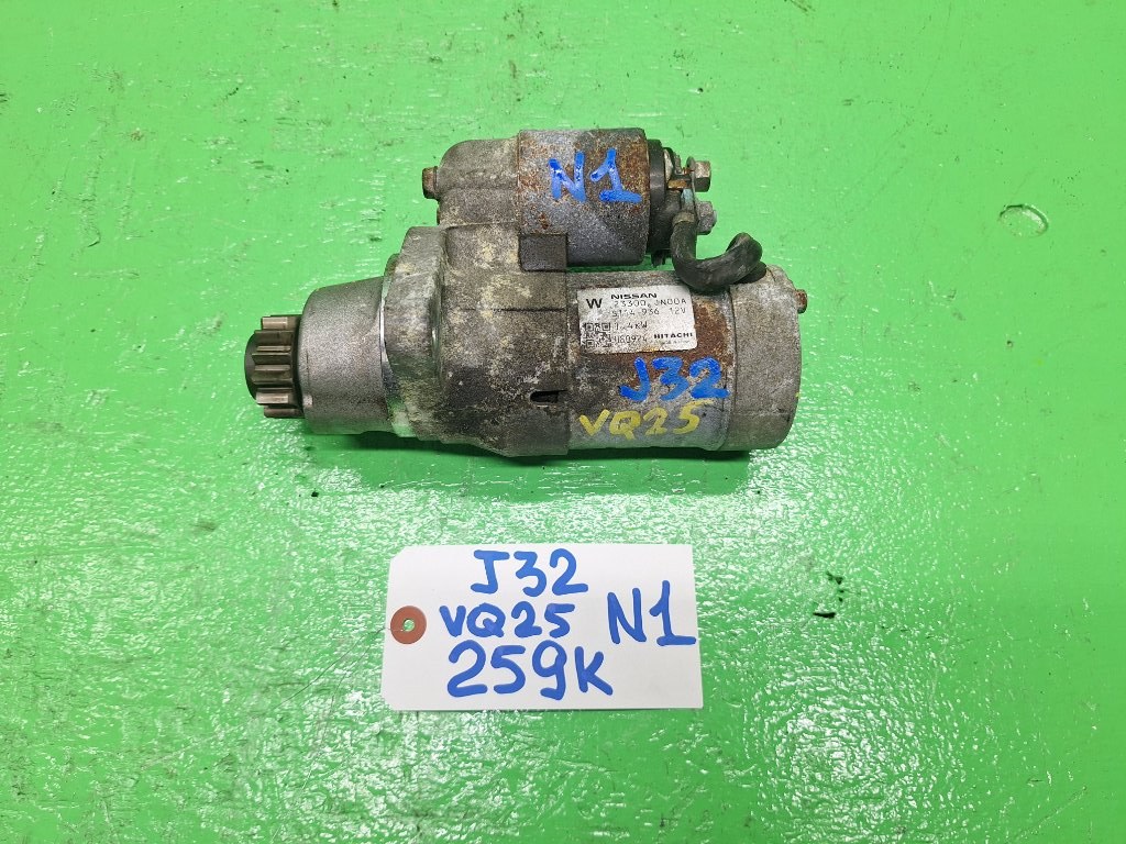 Стартер NISSAN TEANA J32 VQ25-DE (б/у) #1