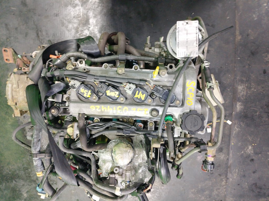 Двигатель TOYOTA VITZ SCP10 1SZ-FE (б/у)