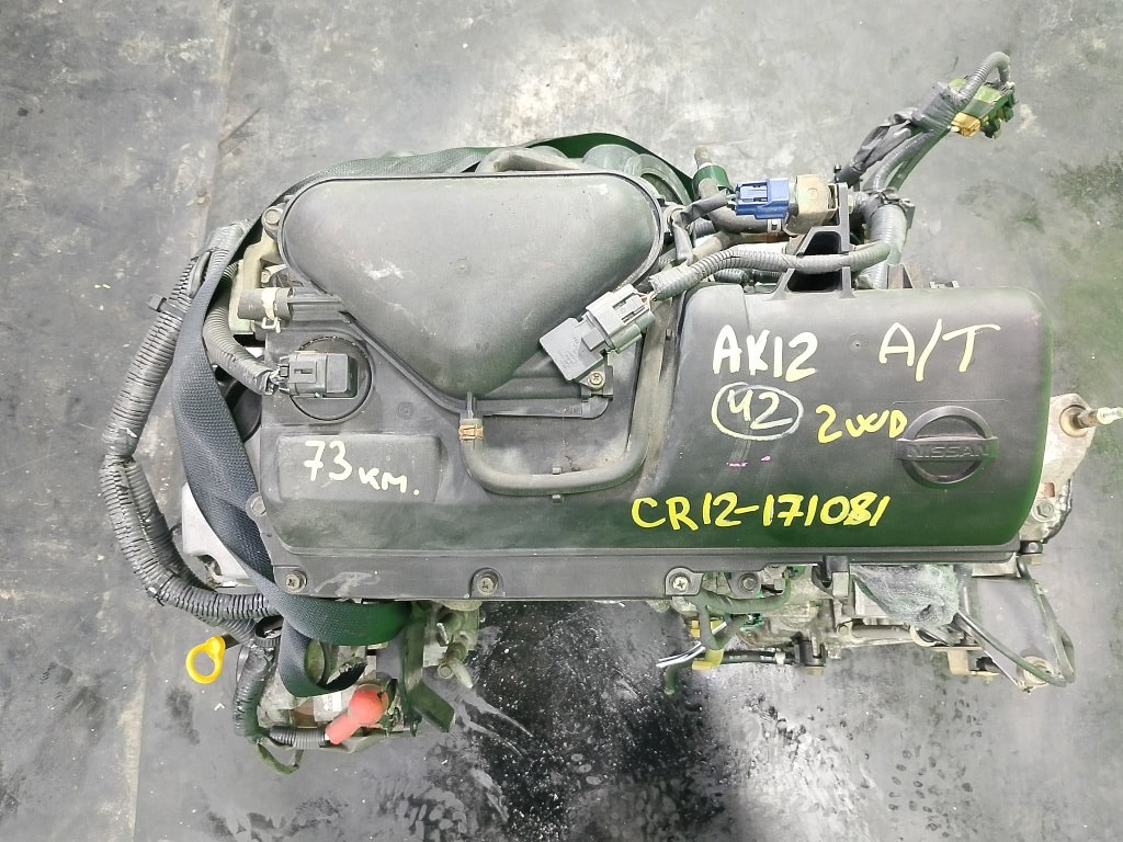 Двигатель Nissan March AK12 CR12-DE (б/у)