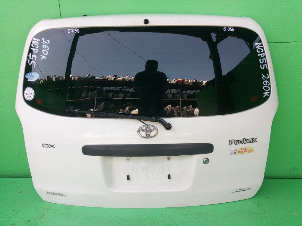 Дверь задняя TOYOTA PROBOX NCP55 (б/у)