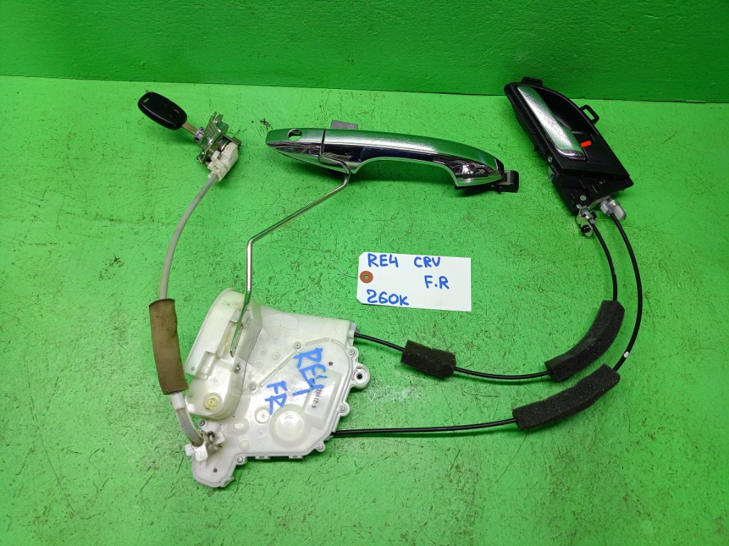 Замок двери HONDA CRV RE4 передний правый (б/у)