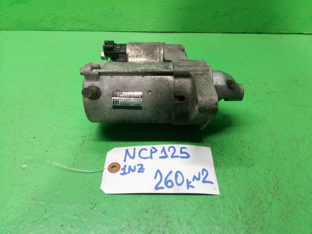 Стартер TOYOTA RACTIS NCP125 1NZ-FE (б/у) #2