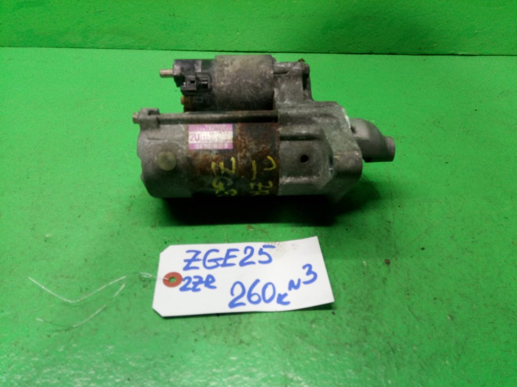 Стартер TOYOTA WISH ZGE25 2ZR-FAE (б/у) #3