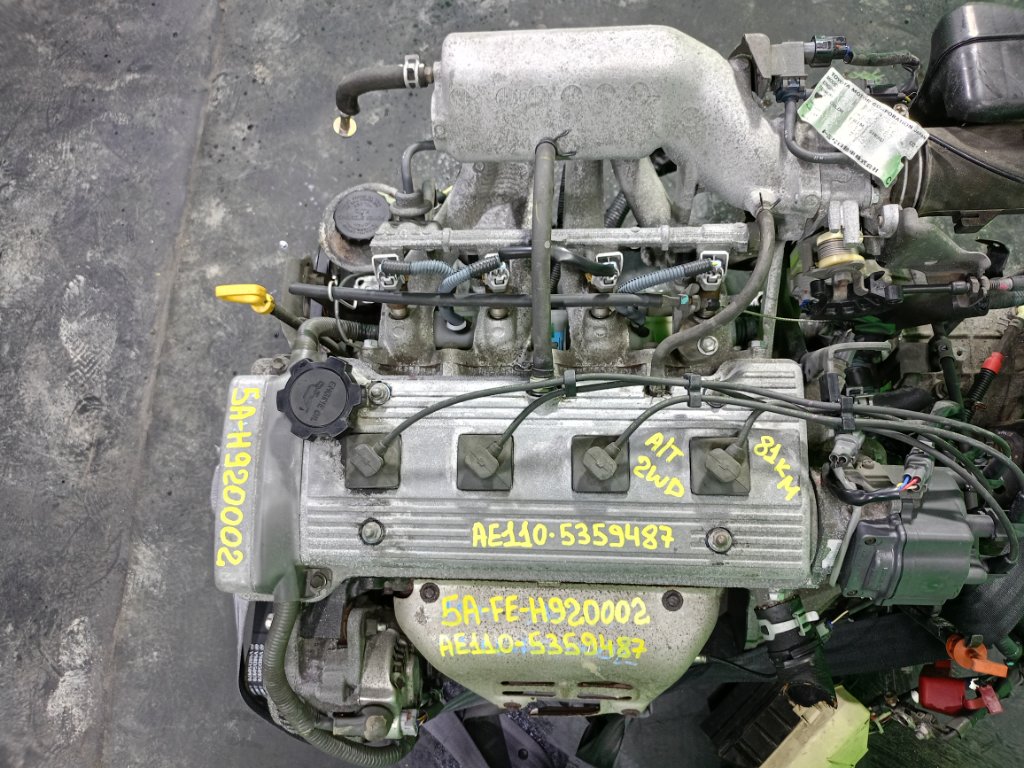 Двигатель TOYOTA COROLLA AE110 5A-FE (б/у)