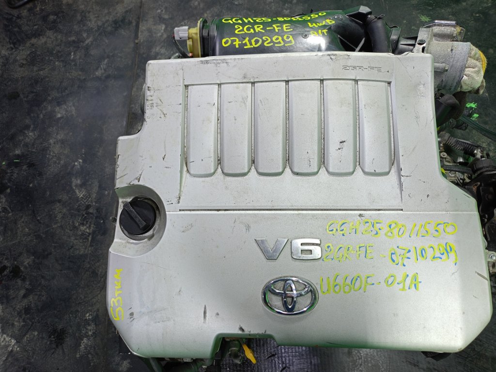 Двигатель TOYOTA VELLFIRE GGH25 2GR-FE (б/у)