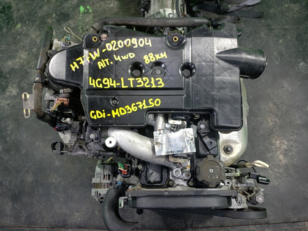 Двигатель MITSUBISHI PAJERO IO H77W 4G94 (б/у)