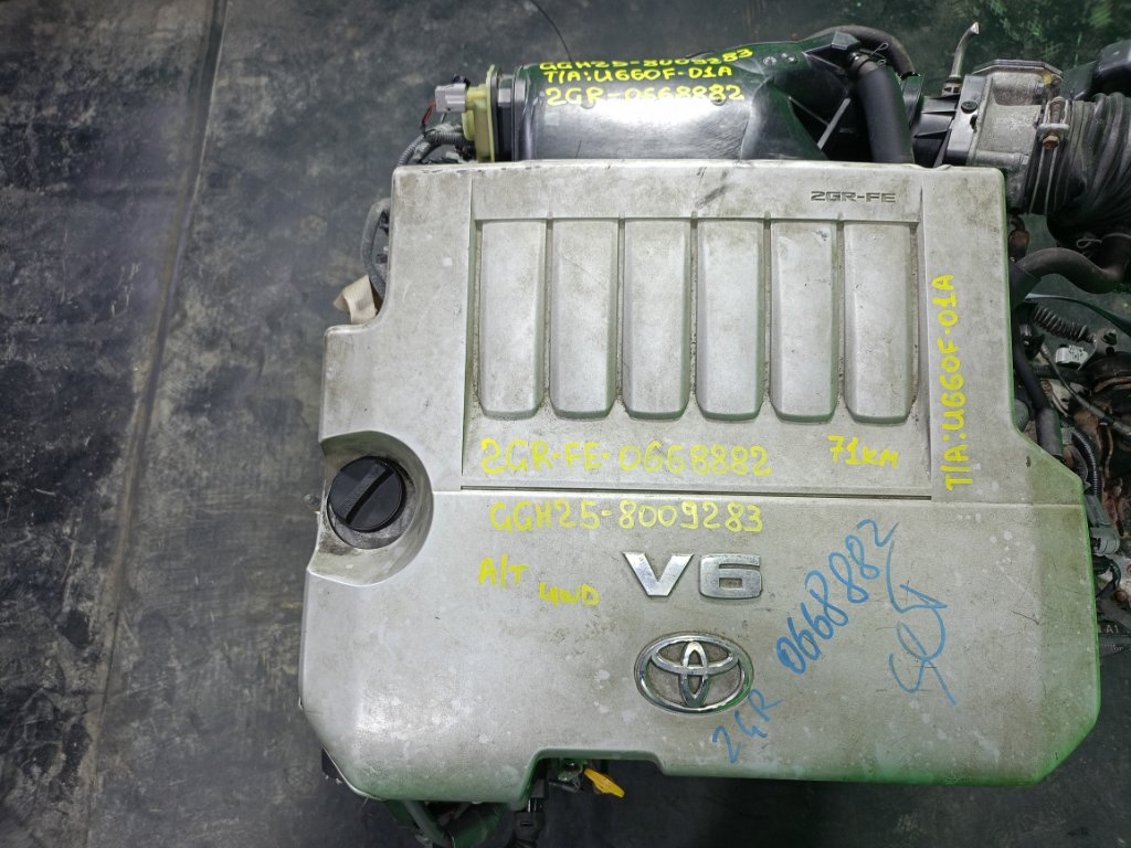 Двигатель TOYOTA VELLFIRE GGH25 2GR-FE (б/у)