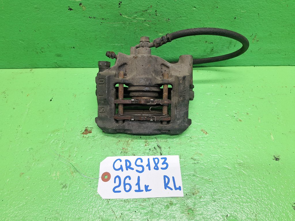 Суппорт TOYOTA CROWN GRS183 задний левый (б/у)