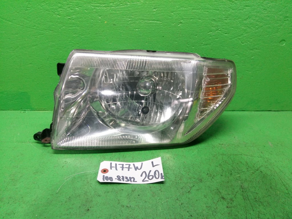 Фара MITSUBISHI PAJERO IO H77W левая (б/у)