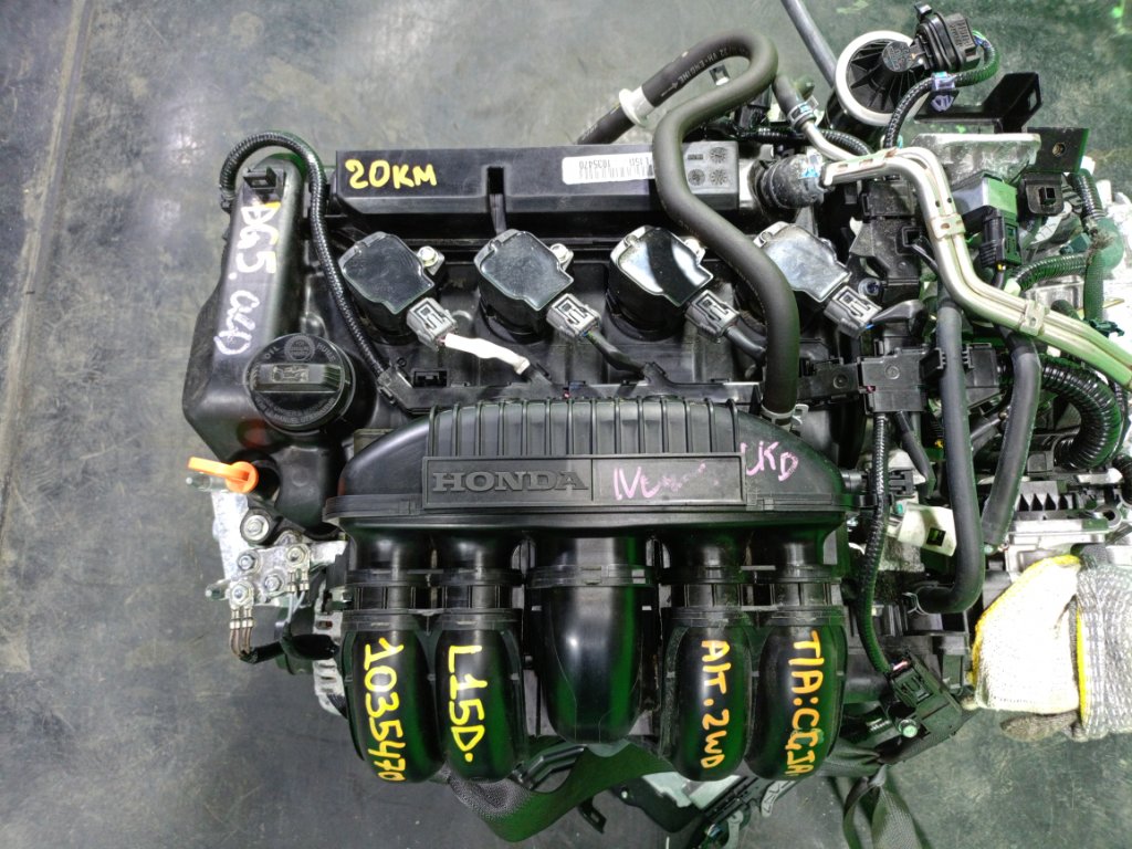 Двигатель HONDA WR-V DG5 L15D (б/у)