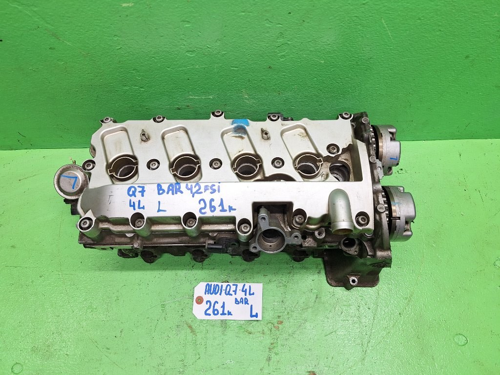 Головка блока цилиндров AUDI Q7 4L BAR левая (б/у)