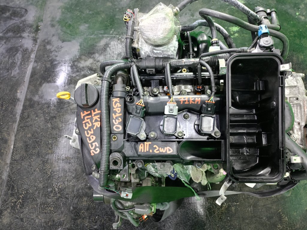 Двигатель TOYOTA VITZ KSP130 1KR-FE (б/у)