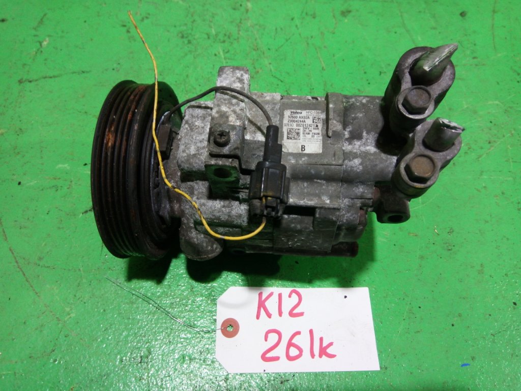 Компрессор кондиционера NISSAN MARCH K12 (б/у)