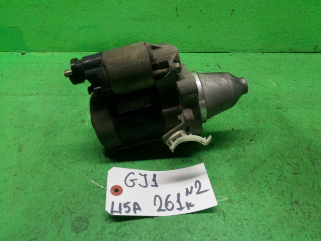Стартер HONDA AIRWAVE GJ1 L15A (б/у) #2