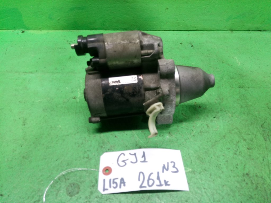Стартер HONDA AIRWAVE GJ1 L15A (б/у) #3