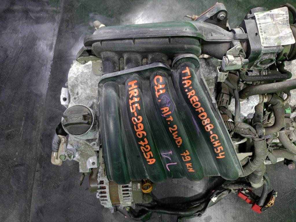 Двигатель NISSAN TIIDA C11 HR15-DE (б/у)