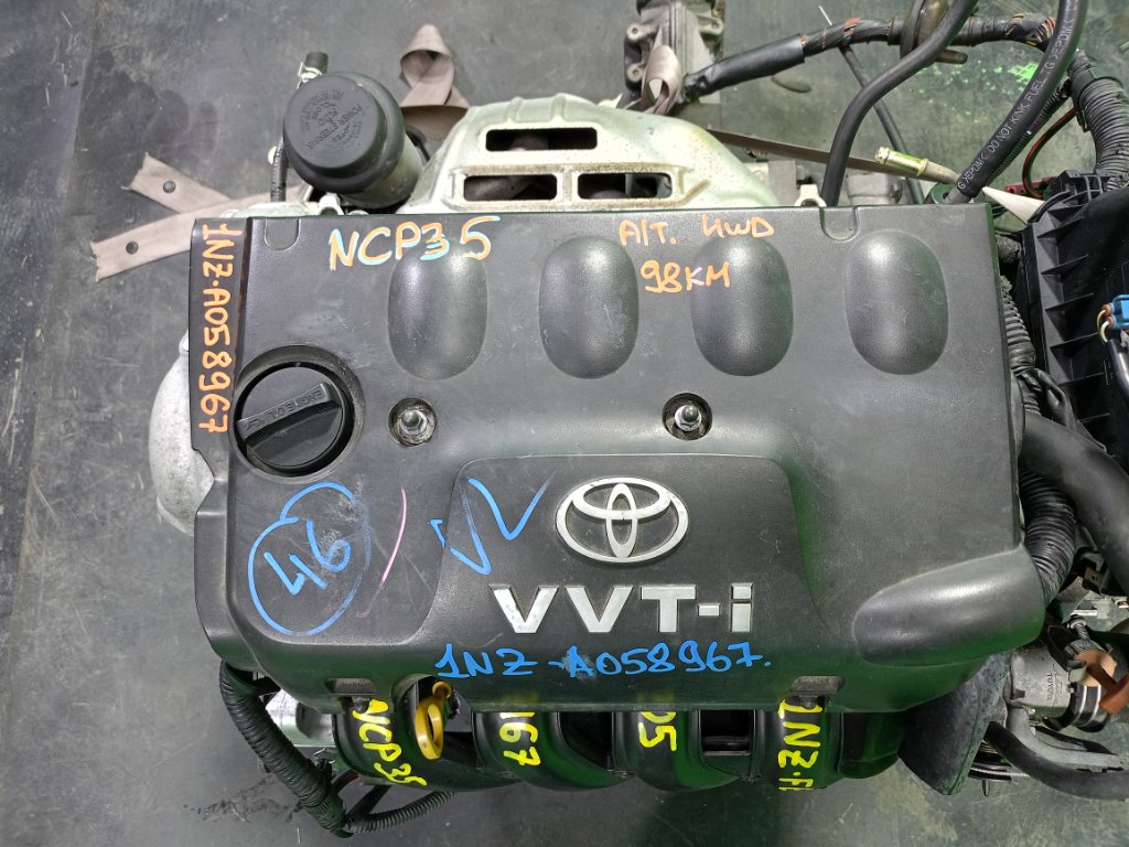 Двигатель TOYOTA BB NCP35 1NZ-FE (б/у)