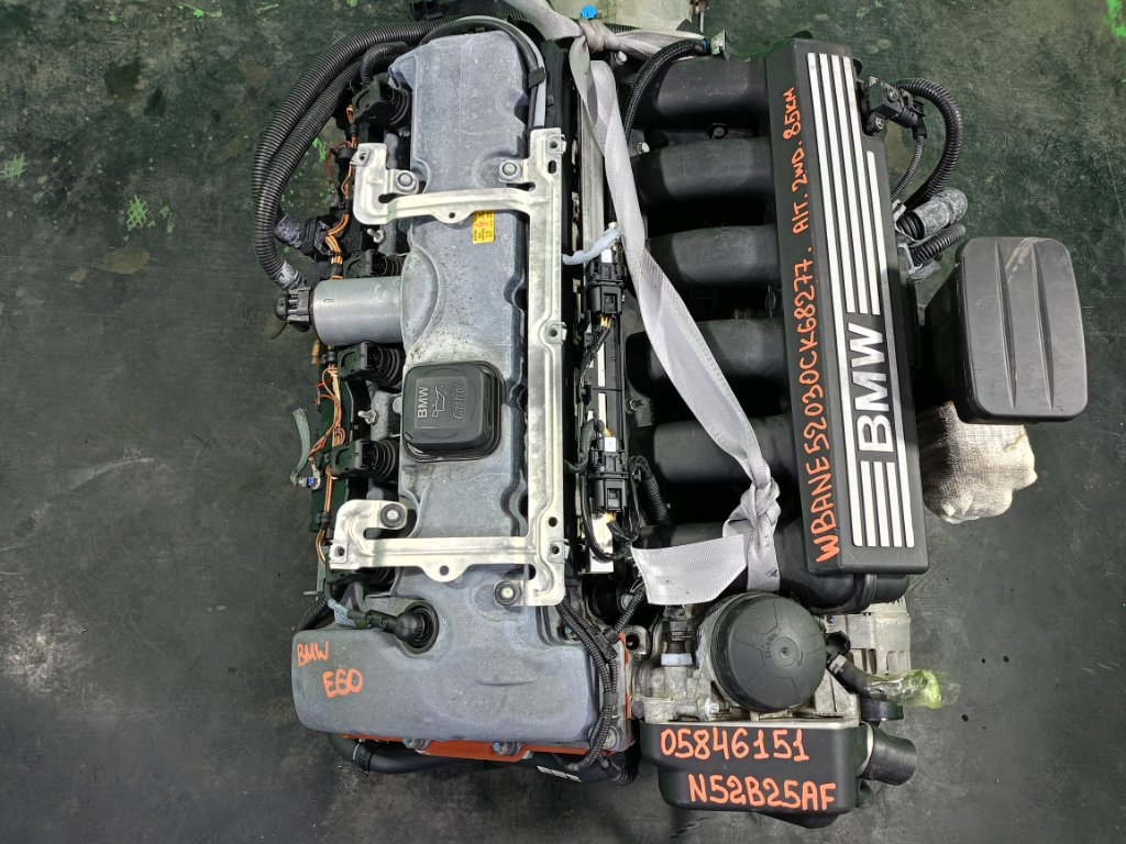 Двигатель BMW 5-SERIES E60 N52B25AF (б/у)