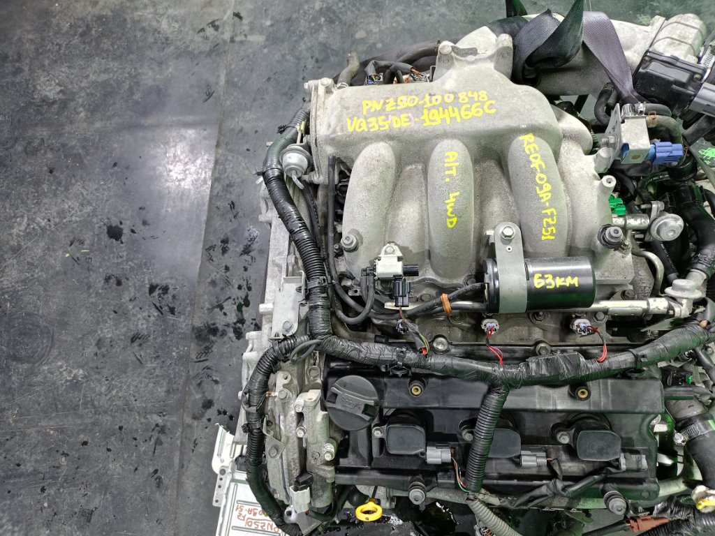 Двигатель NISSAN MURANO PNZ50 VQ35-DE (б/у)