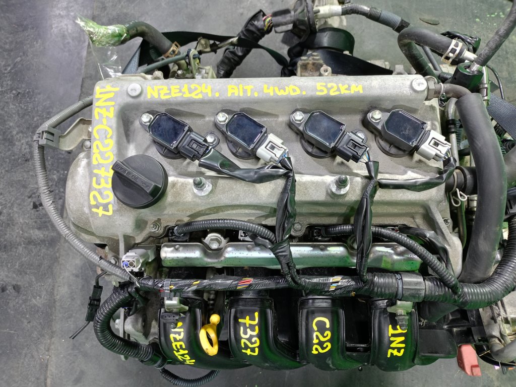 Двигатель TOYOTA COROLLA NZE124 1NZ-FE (б/у)