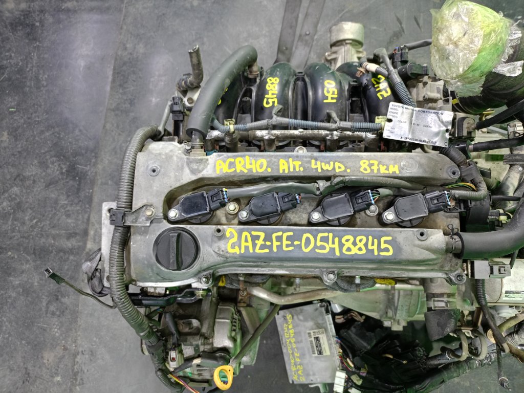 Двигатель TOYOTA ESTIMA ACR40 2AZ-FE (б/у)