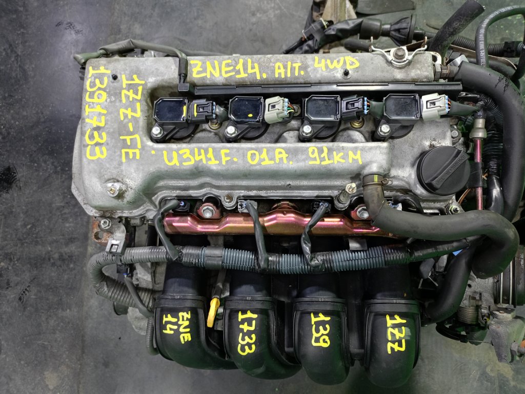 Двигатель TOYOTA WISH ZNE14 1ZZ-FE (б/у)