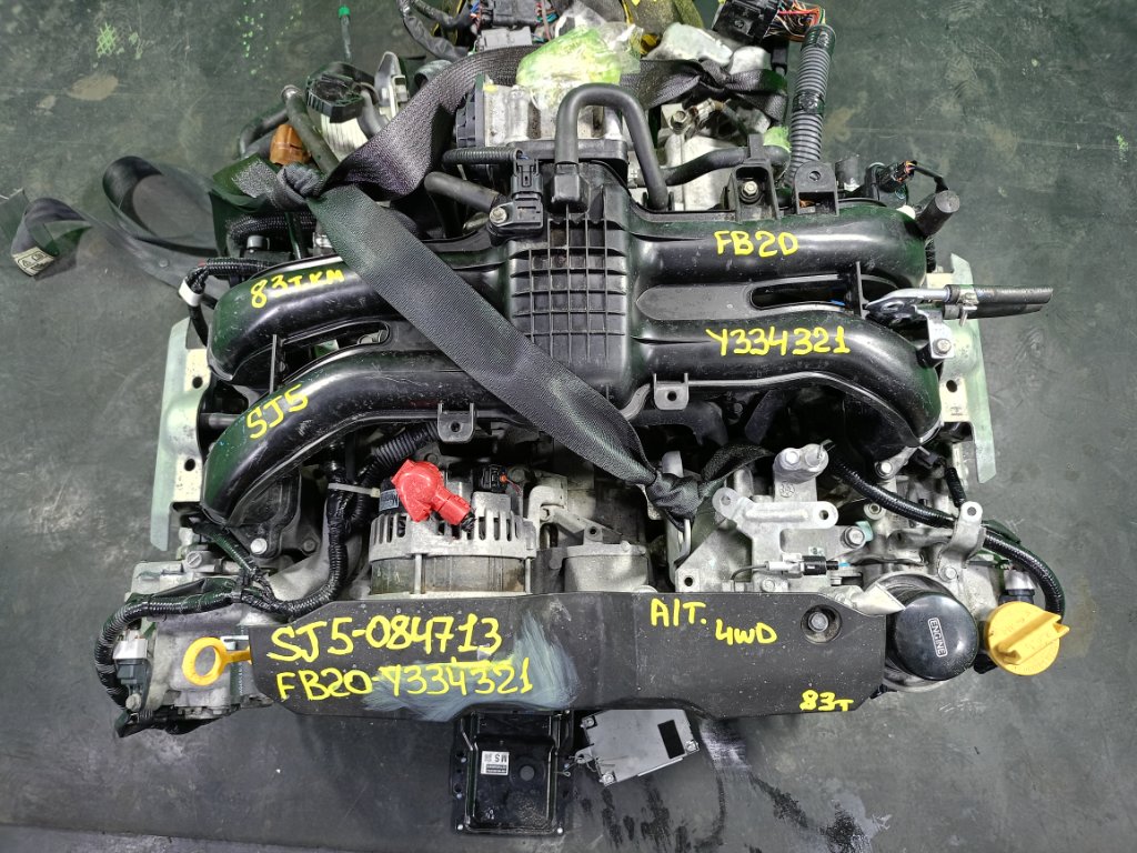 Двигатель SUBARU FORESTER SJ5 FB20 (б/у)
