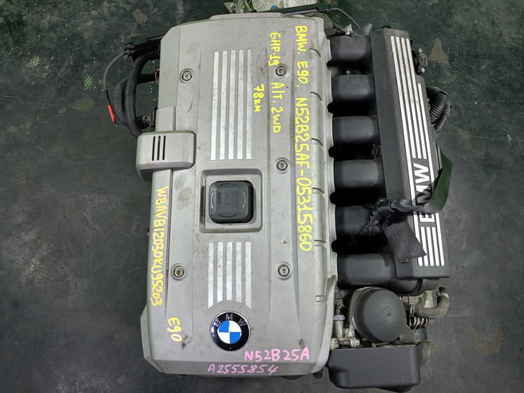 Двигатель BMW 325i E90 N52B25AF (б/у)