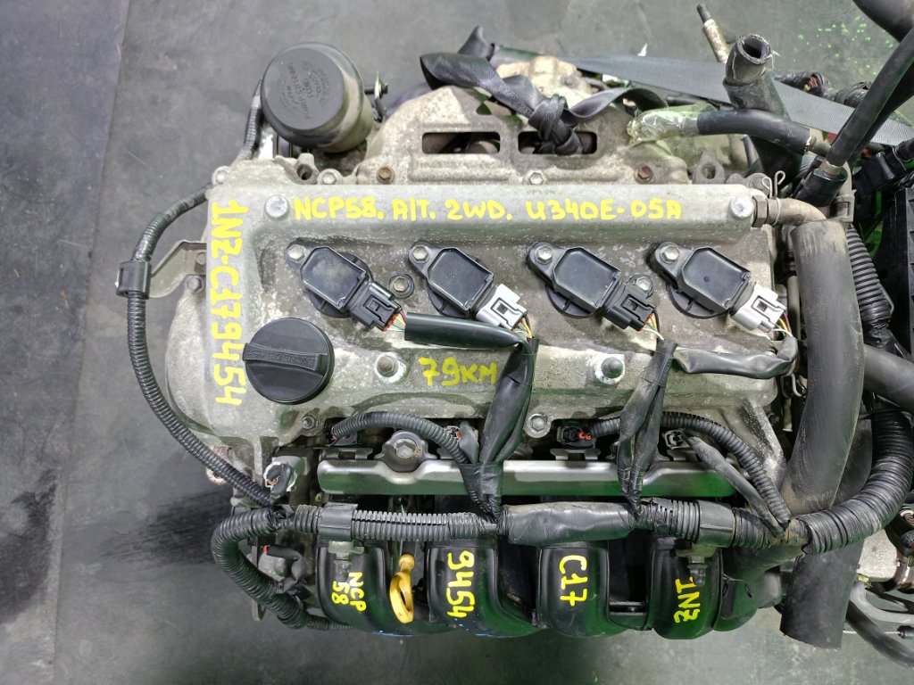 Двигатель TOYOTA PROBOX NCP58 1NZ-FE (б/у)