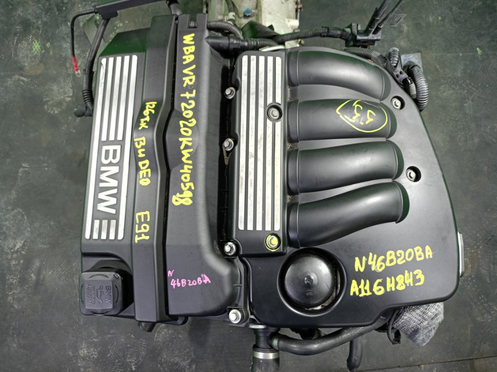 Двигатель BMW 3-SERIES E91 N46B20BA (б/у)