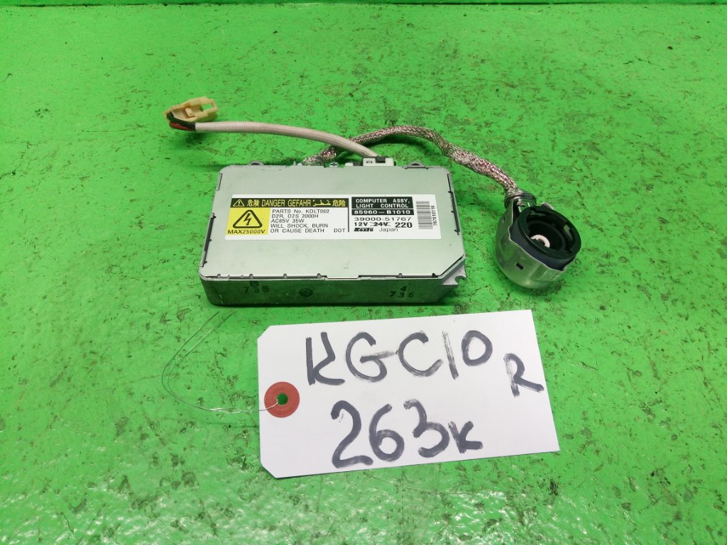 Блок ксенона TOYOTA PASSO KGC10 правый (б/у)