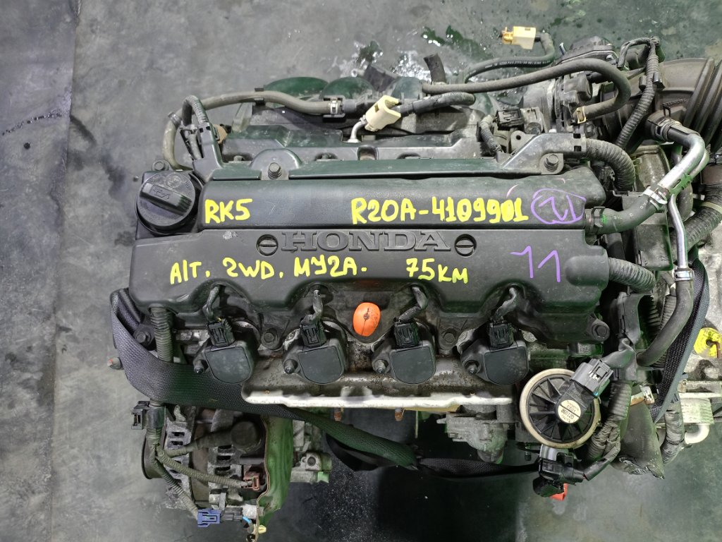 Двигатель HONDA STEP WAGON RK5 R20A (б/у)