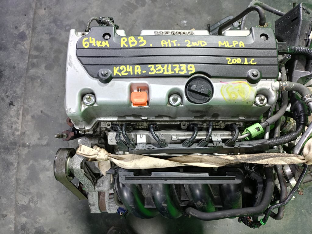 Двигатель HONDA ODYSSEY RB3 K24A (б/у)