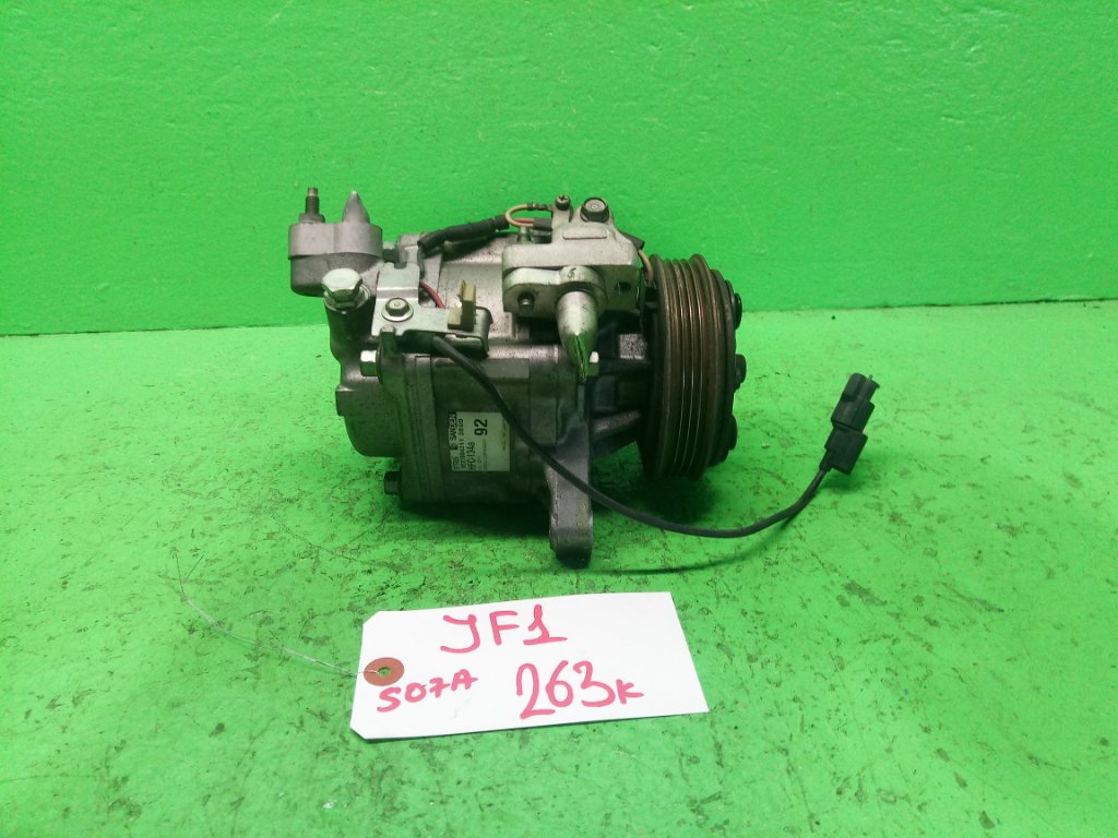 Компрессор кондиционера HONDA N-BOX JF1 S07A (б/у)