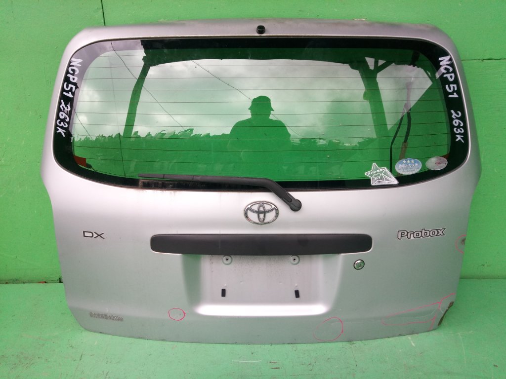 Дверь задняя TOYOTA PROBOX NCP51 (б/у)