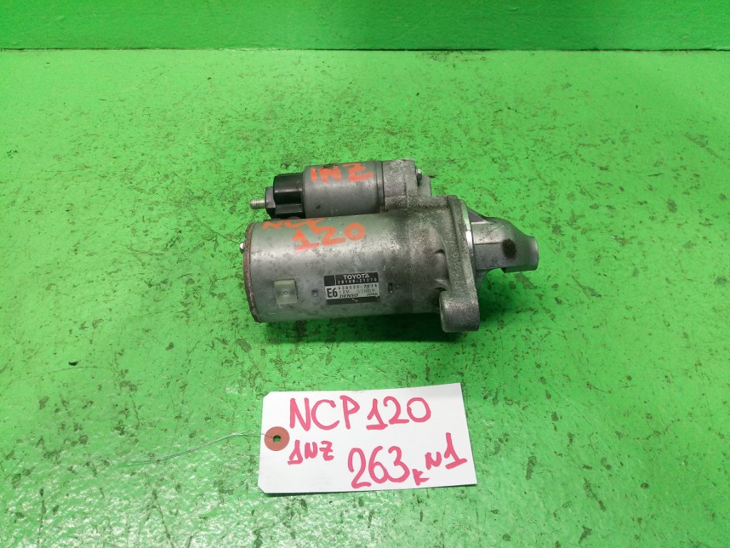 Стартер TOYOTA RACTIS NCP120 (б/у) #1