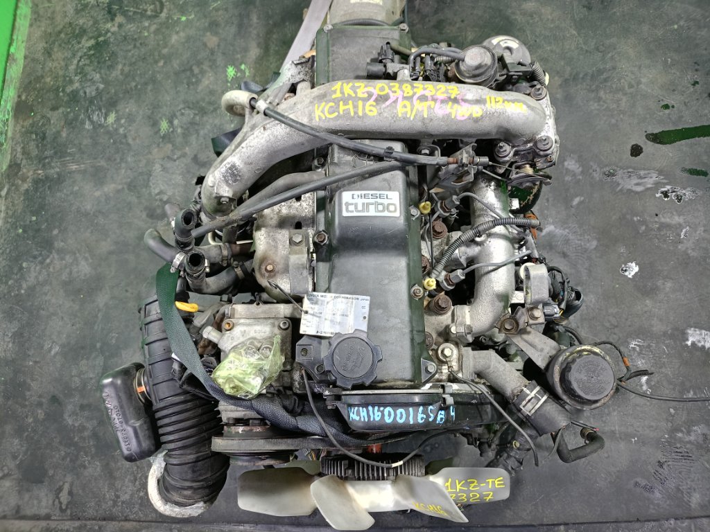 Двигатель TOYOTA GRANVIA KCH16 1KZ-TE (б/у)