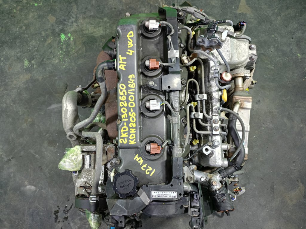 Двигатель TOYOTA HIACE KDH205 2KD-FTV (б/у)